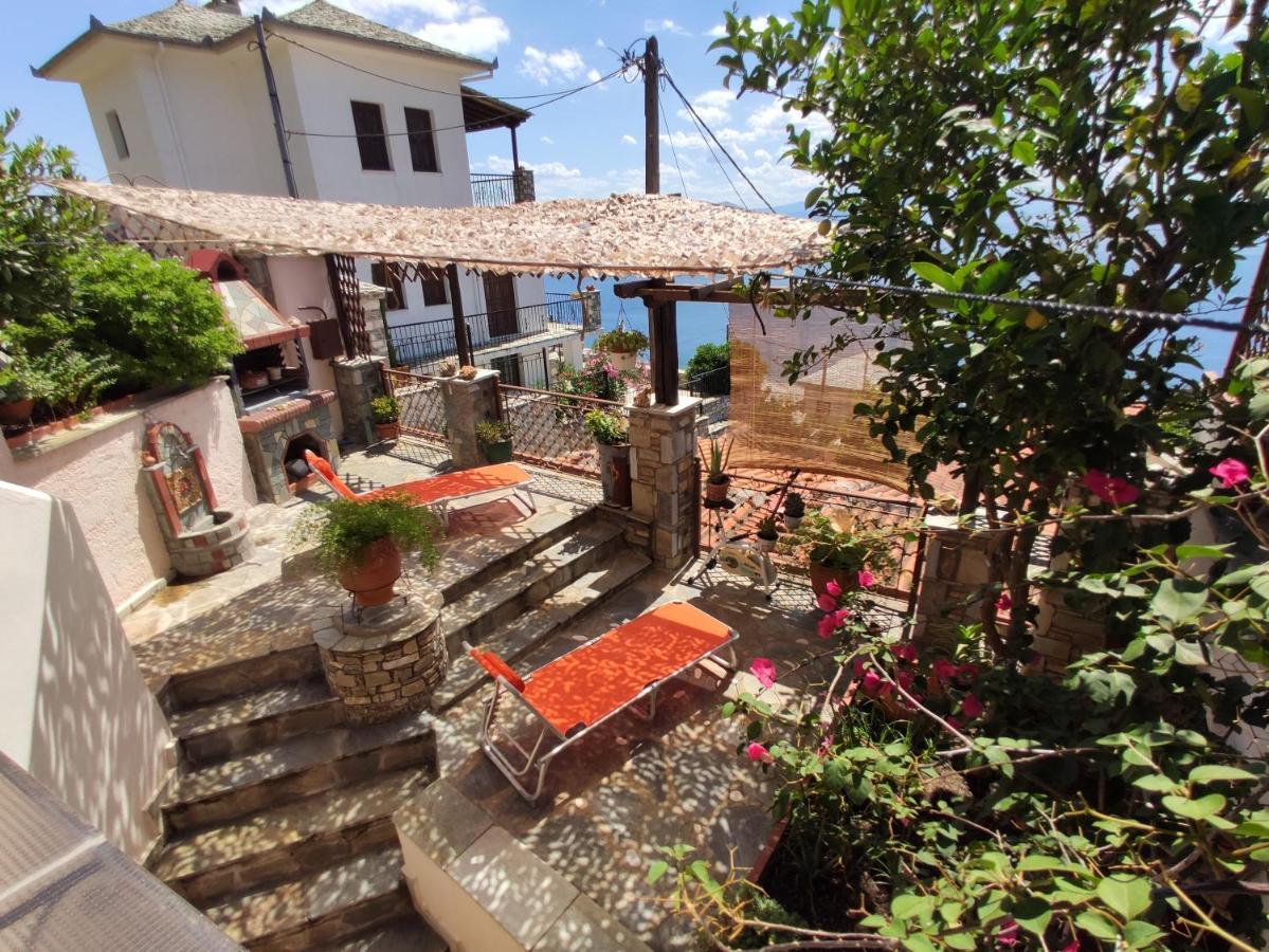 The Pagasetic Balcony - Magestic Sea Cottage 볼로스 외부 사진