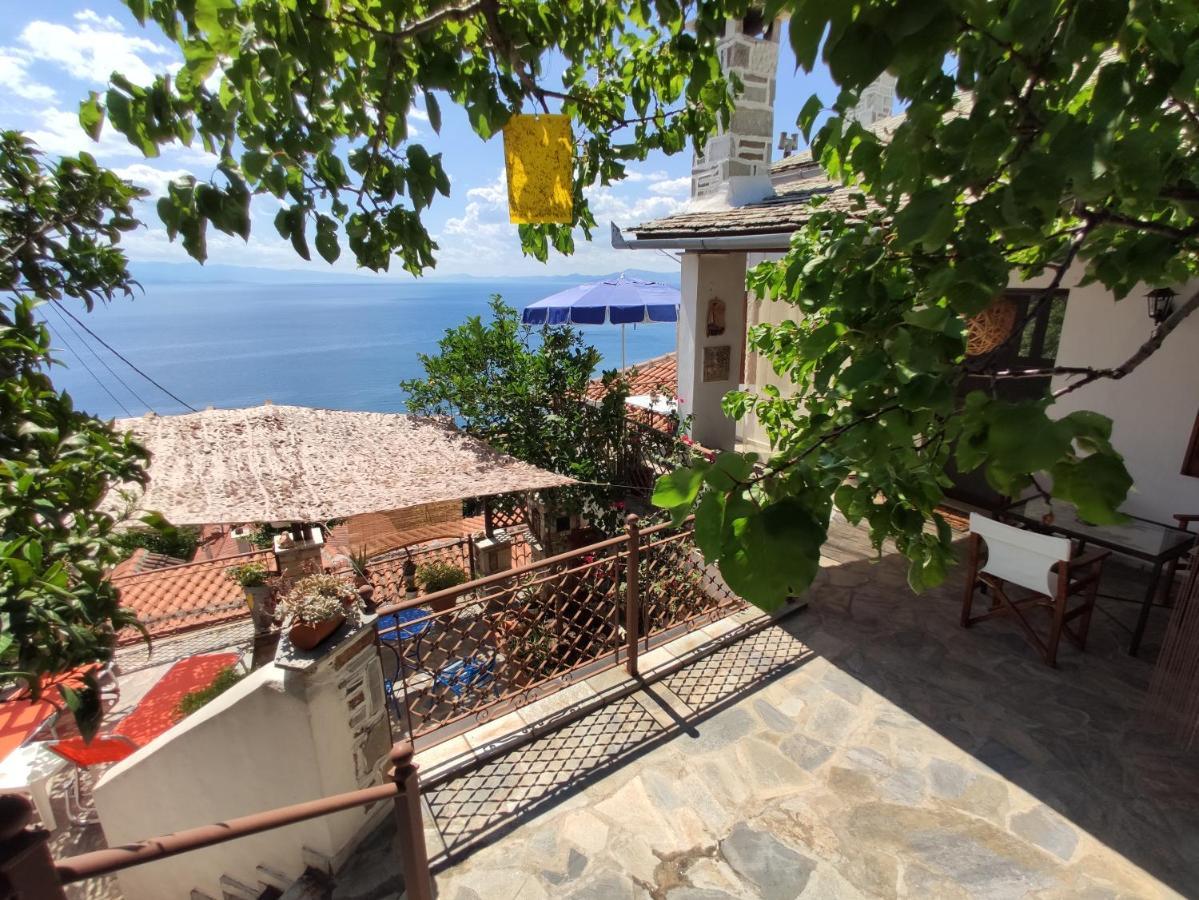 The Pagasetic Balcony - Magestic Sea Cottage 볼로스 외부 사진
