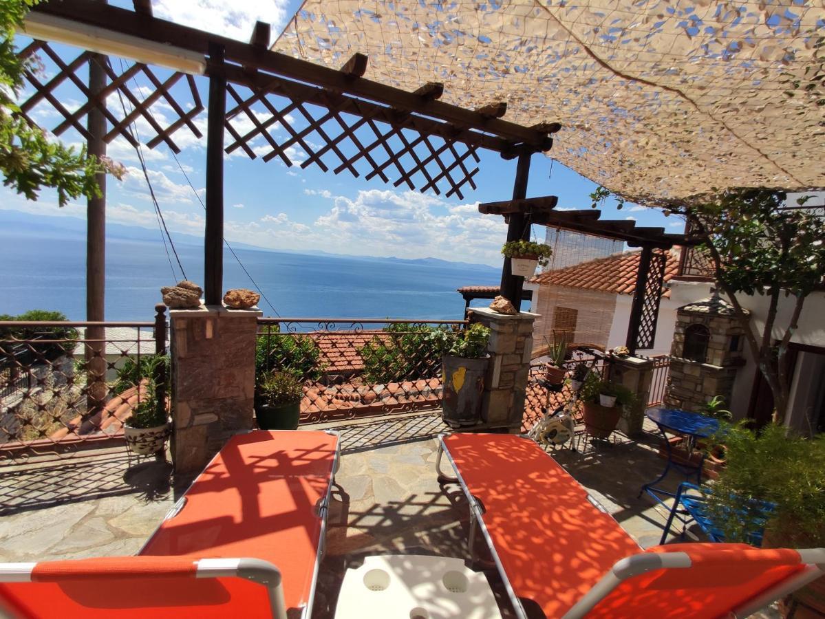 The Pagasetic Balcony - Magestic Sea Cottage 볼로스 외부 사진