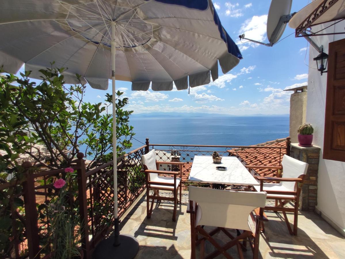 The Pagasetic Balcony - Magestic Sea Cottage 볼로스 외부 사진