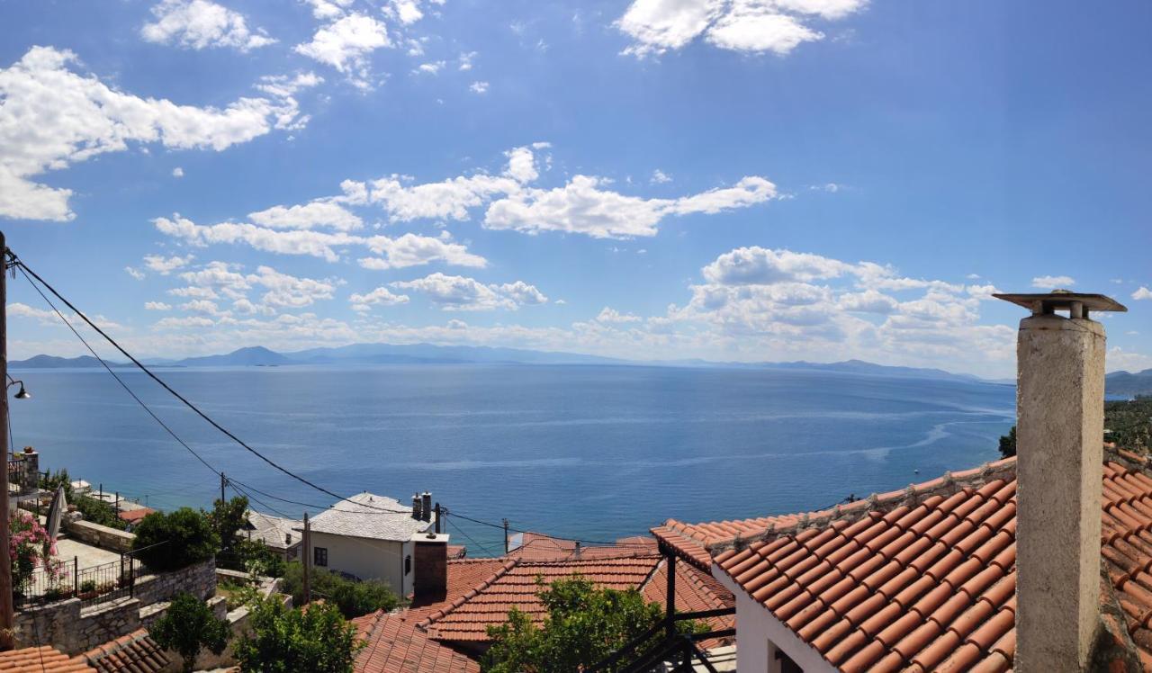 The Pagasetic Balcony - Magestic Sea Cottage 볼로스 외부 사진