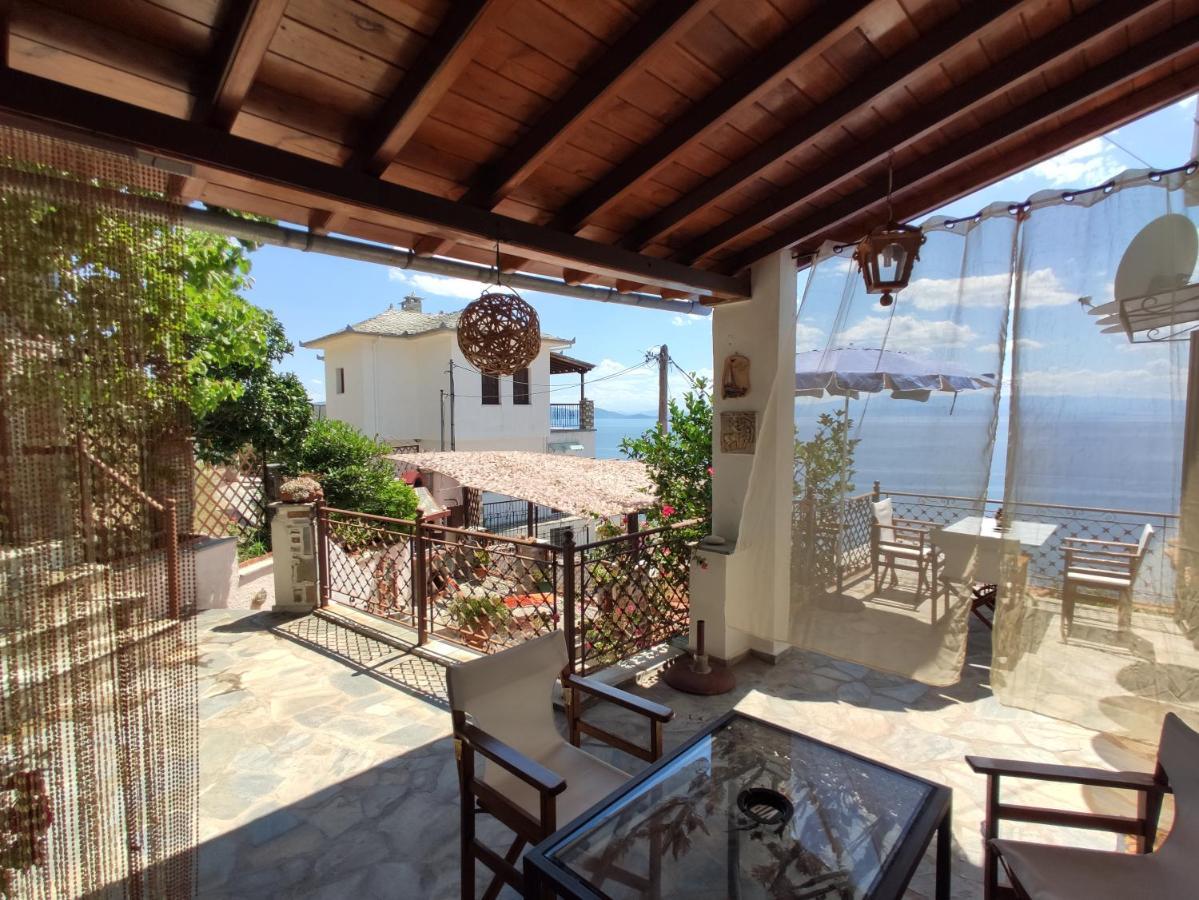 The Pagasetic Balcony - Magestic Sea Cottage 볼로스 외부 사진