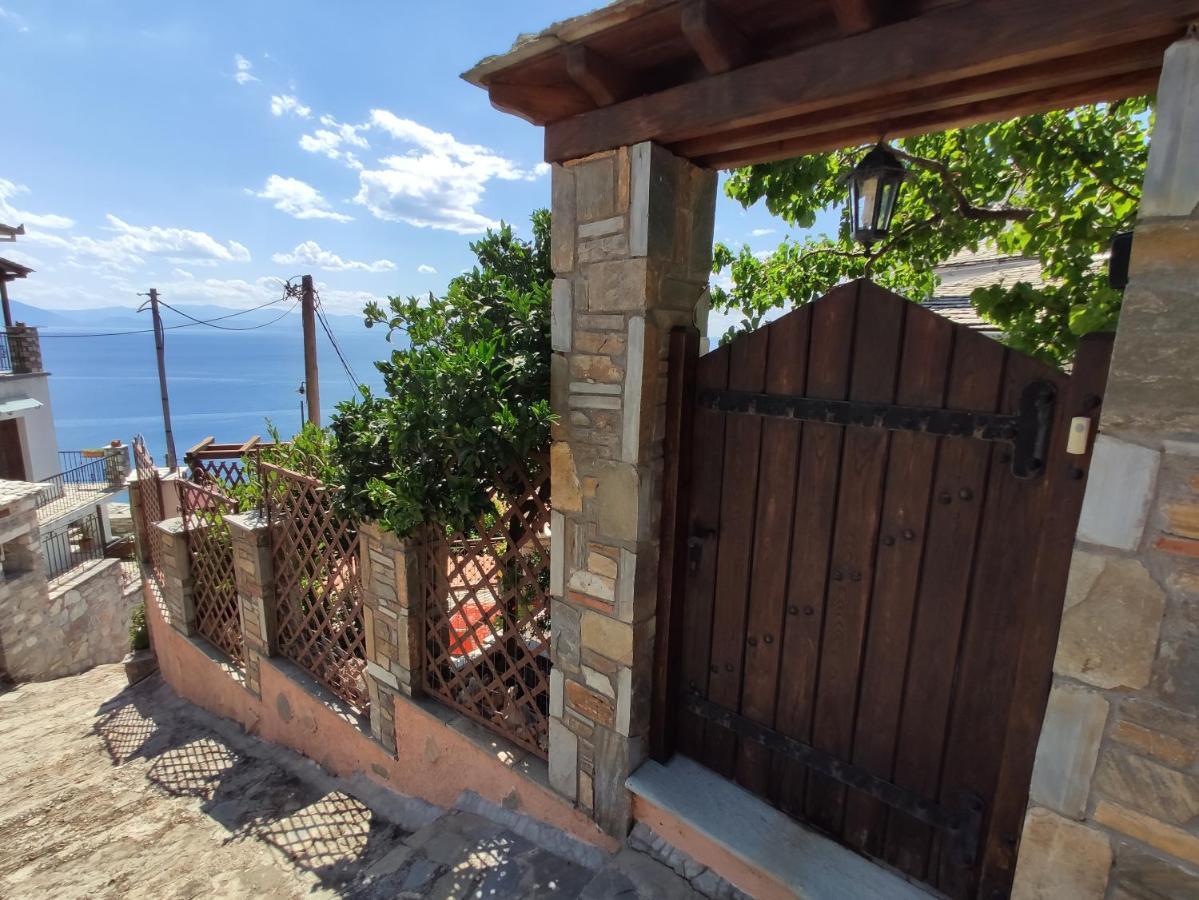 The Pagasetic Balcony - Magestic Sea Cottage 볼로스 외부 사진