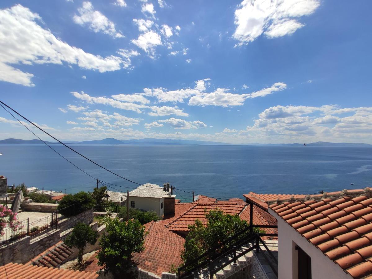 The Pagasetic Balcony - Magestic Sea Cottage 볼로스 외부 사진