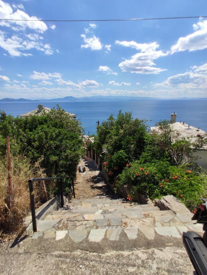 The Pagasetic Balcony - Magestic Sea Cottage 볼로스 외부 사진