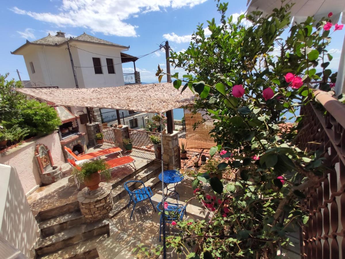 The Pagasetic Balcony - Magestic Sea Cottage 볼로스 외부 사진