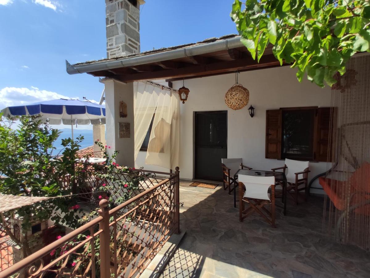 The Pagasetic Balcony - Magestic Sea Cottage 볼로스 외부 사진