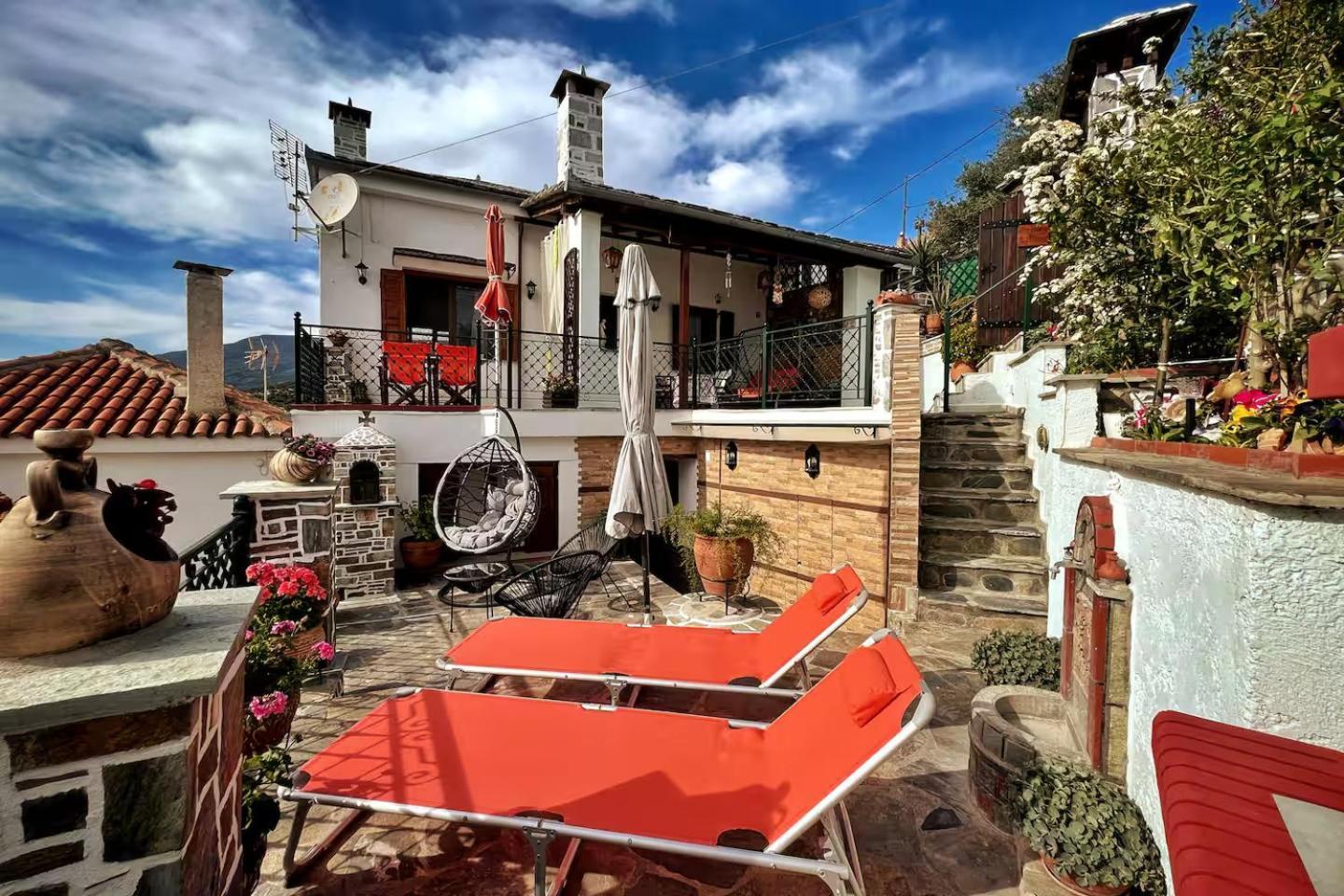 The Pagasetic Balcony - Magestic Sea Cottage 볼로스 외부 사진