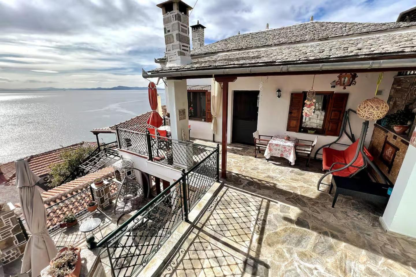 The Pagasetic Balcony - Magestic Sea Cottage 볼로스 외부 사진