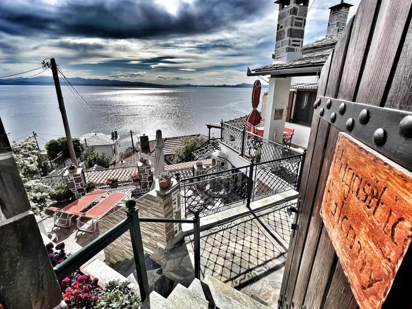 The Pagasetic Balcony - Magestic Sea Cottage 볼로스 외부 사진