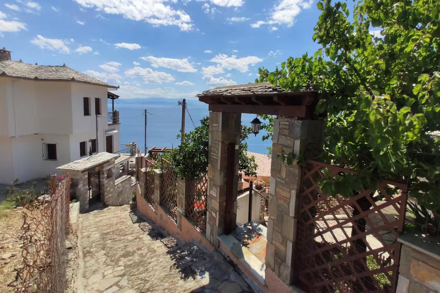 The Pagasetic Balcony - Magestic Sea Cottage 볼로스 외부 사진